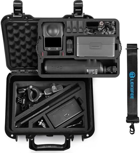 Amazon.com : Lekufee Portable Waterproof Hard Case for DJI Osmo